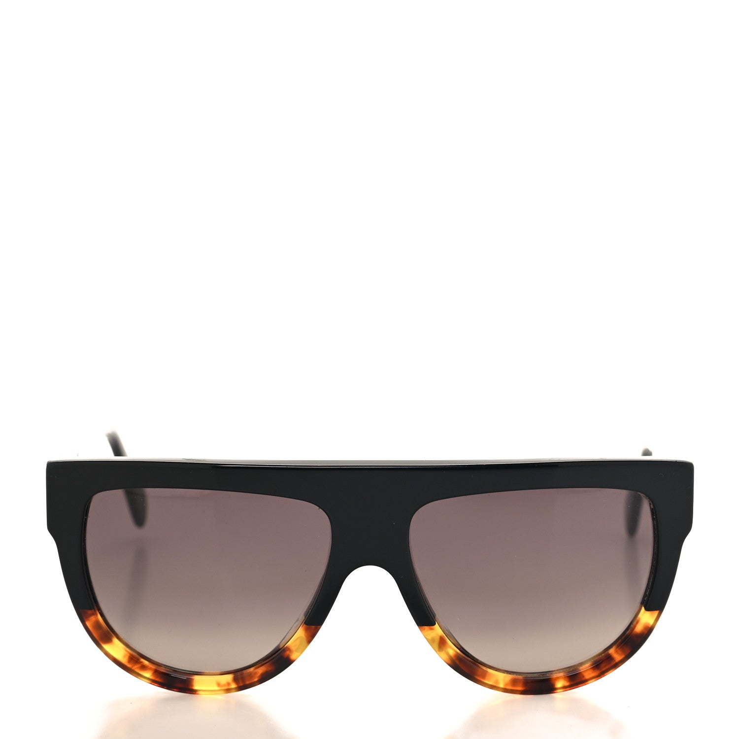 Celine Shadow Sunglasses CL 4001IN Black Havana 2 of 7