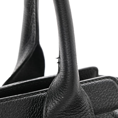 Balenciaga Grained Calfskin Monday Bowler S Black 18 of 19