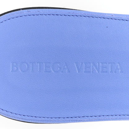 Bottega Veneta Nappa Maxi Intrecciato Lido Flat Sandals 39 Indigo 7 of 9