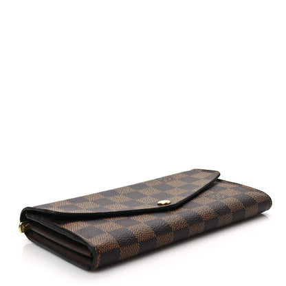 Louis Vuitton Damier Ebene Sarah Wallet NM 4 of 7