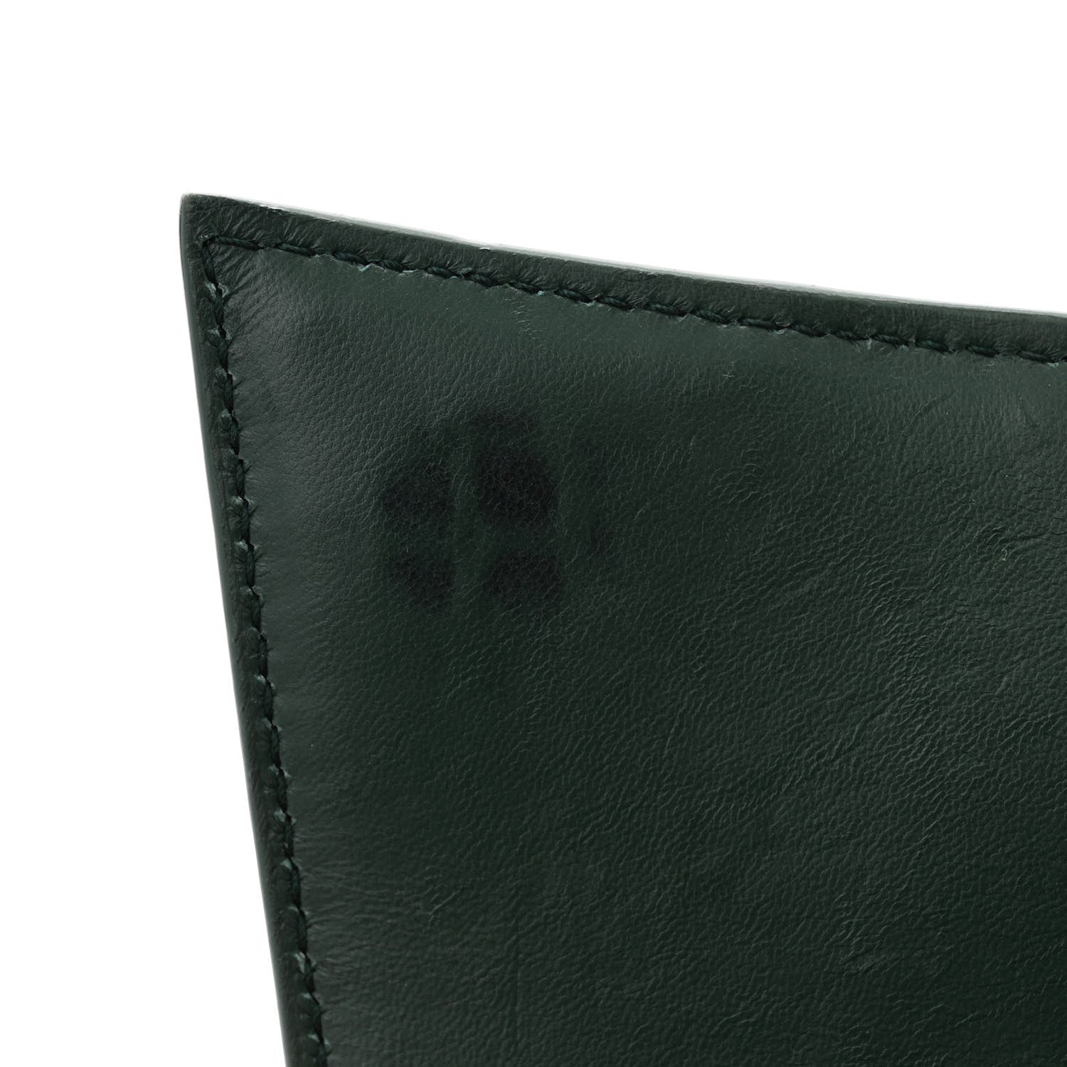 Balenciaga Shiny Calfskin Crocodile Embossed Small Hourglass Top Handle Bag Forest Green 12 of 14