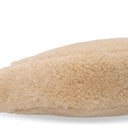 Saint Laurent Shearling Le 5 A 7 Mini Hobo Natural Beige 9 of 10