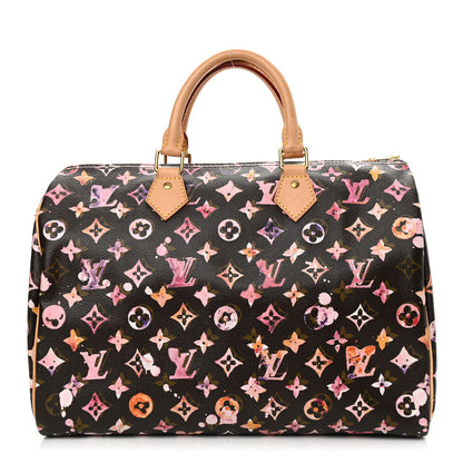 Louis Vuitton Watercolor Aquarelle Speedy 35 Brown 1 of 10