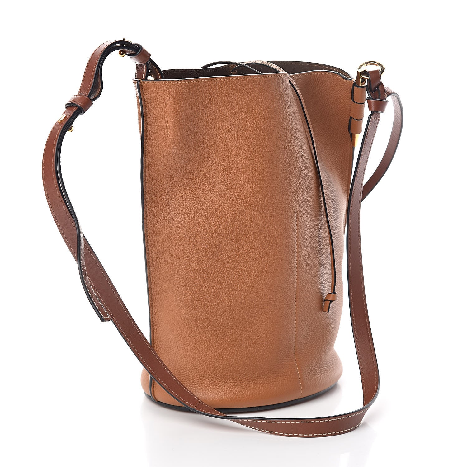 Loewe Calfskin Gate Bucket Bag Light Caramel 3 of 10