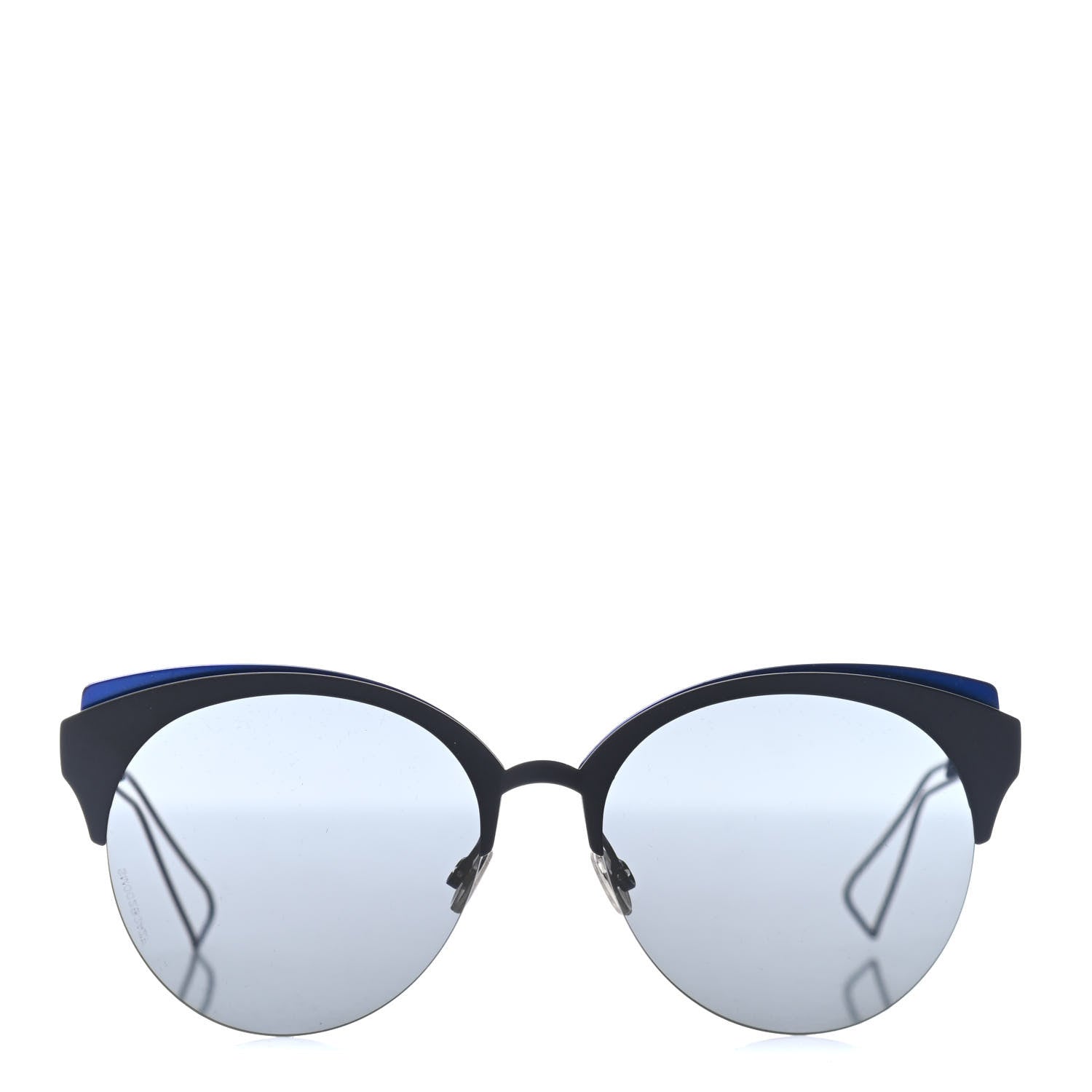 Christian Dior Metal DioramaClub Sunglasses Black Blue 2 of 4