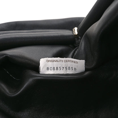 Bottega Veneta Smooth Butter Calf The Pouch Oversized Clutch Black 8 of 11