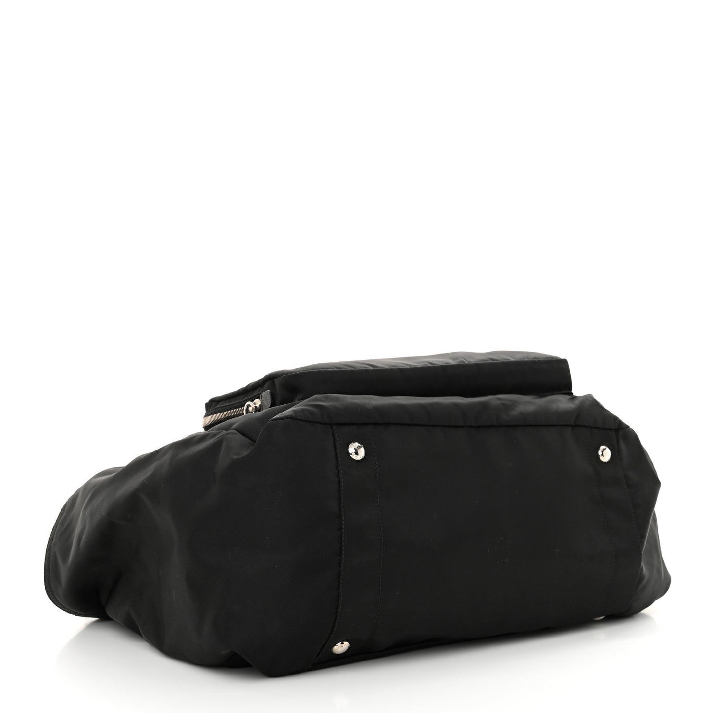 Tessuto Nylon Diaper Bag Black