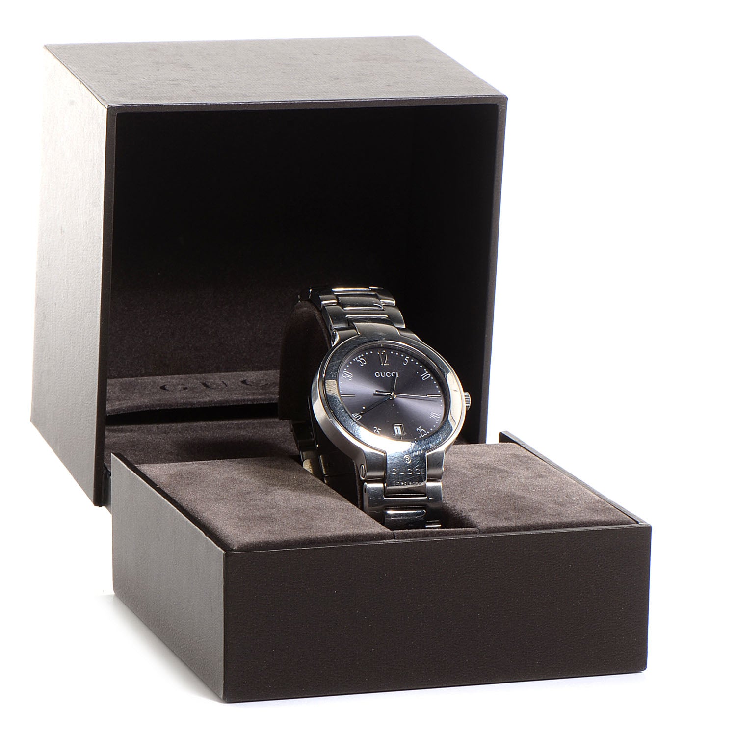 Gucci Stainless Steel 35mm 8900M Quartz Watch Grey 8 of 8