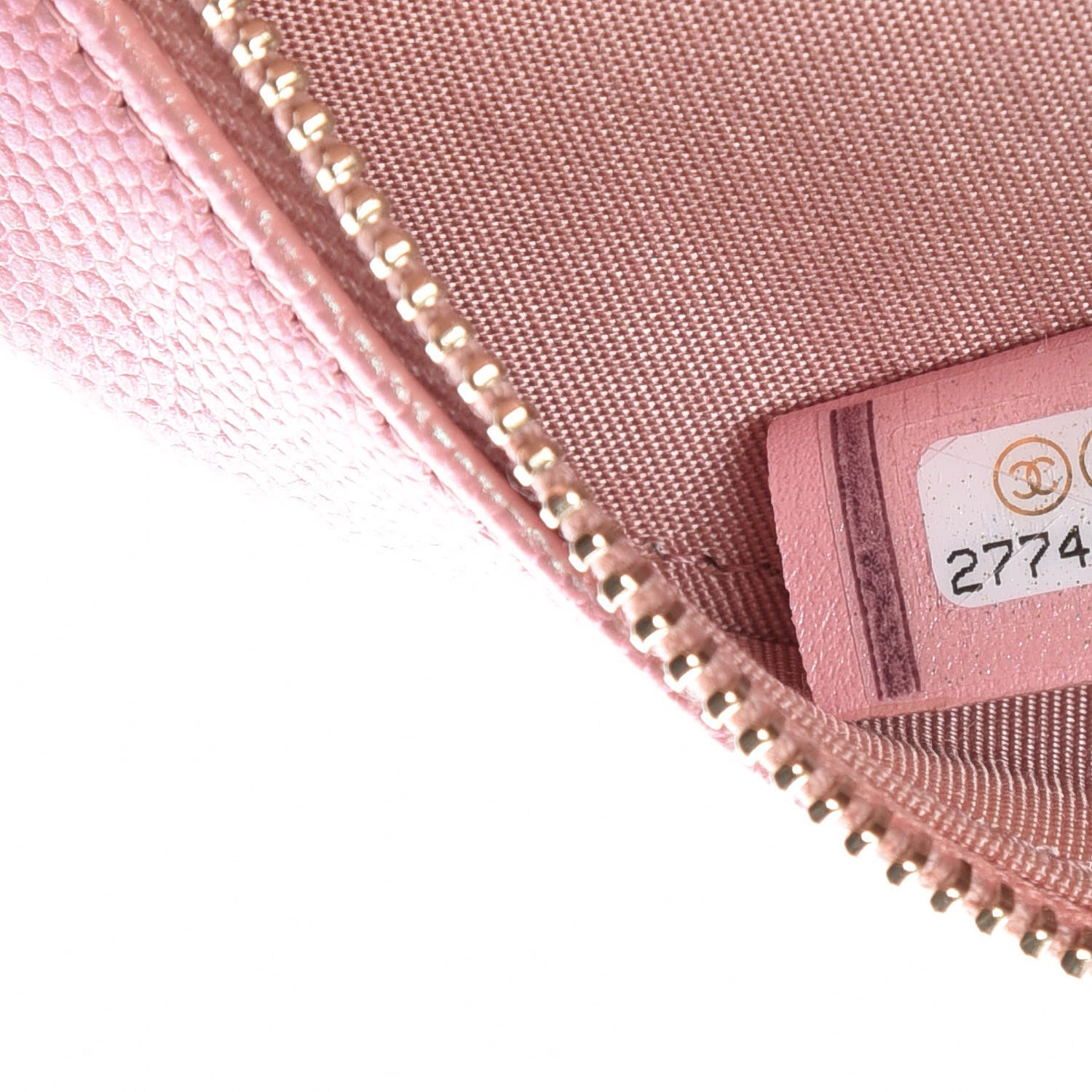 Chanel Iridescent Caviar Resin Quilted Round Clutch With Chain Pink 7 of 8