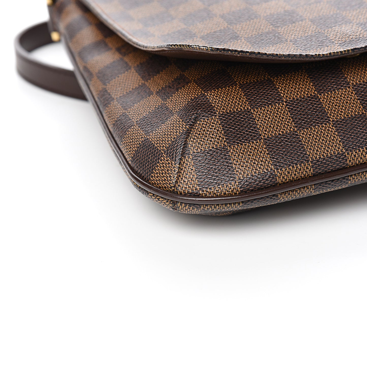 Damier Ebene Musette Salsa Long Strap
