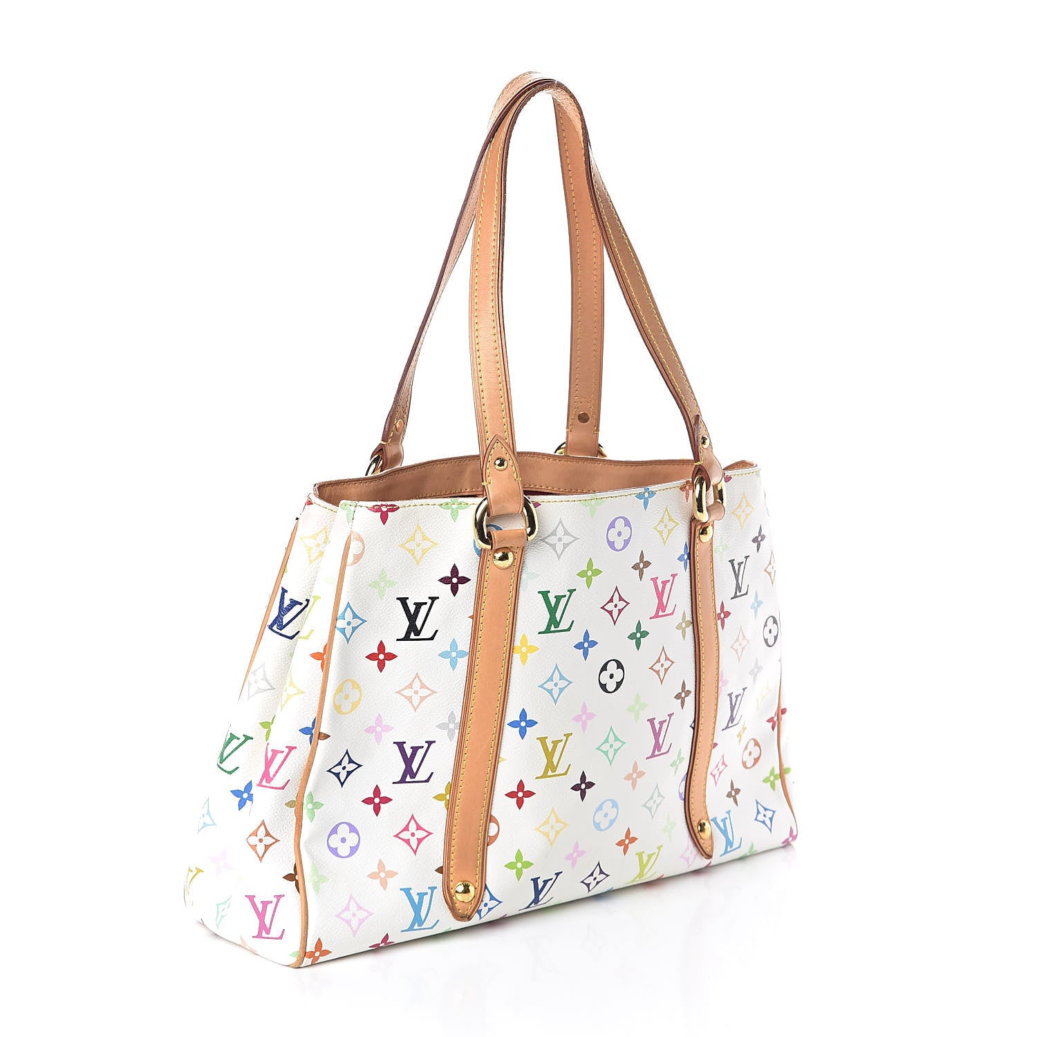 Louis Vuitton Monogram Multicolor Aurelia MM White 3 of 9