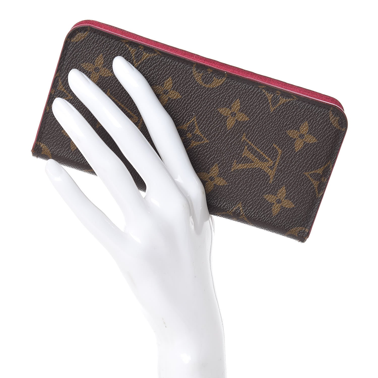 Louis Vuitton Monogram iPhone XS Max Folio Case Rose Pop 2 of 12
