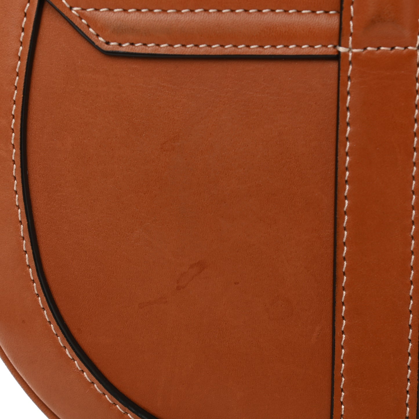 Natural Calfskin Besace Small 16 Tan