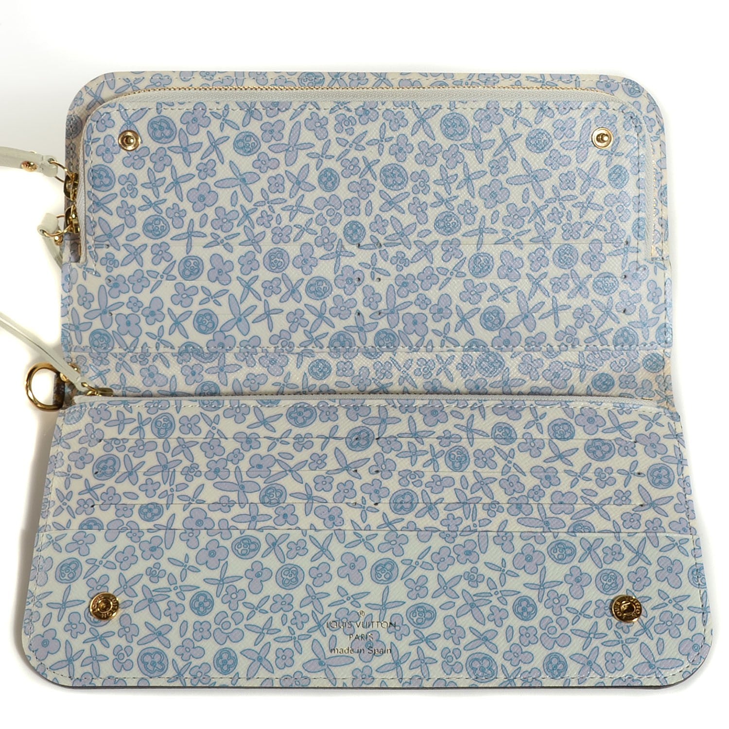Louis Vuitton Monogram Fleuri Insolite Wallet 6 of 8