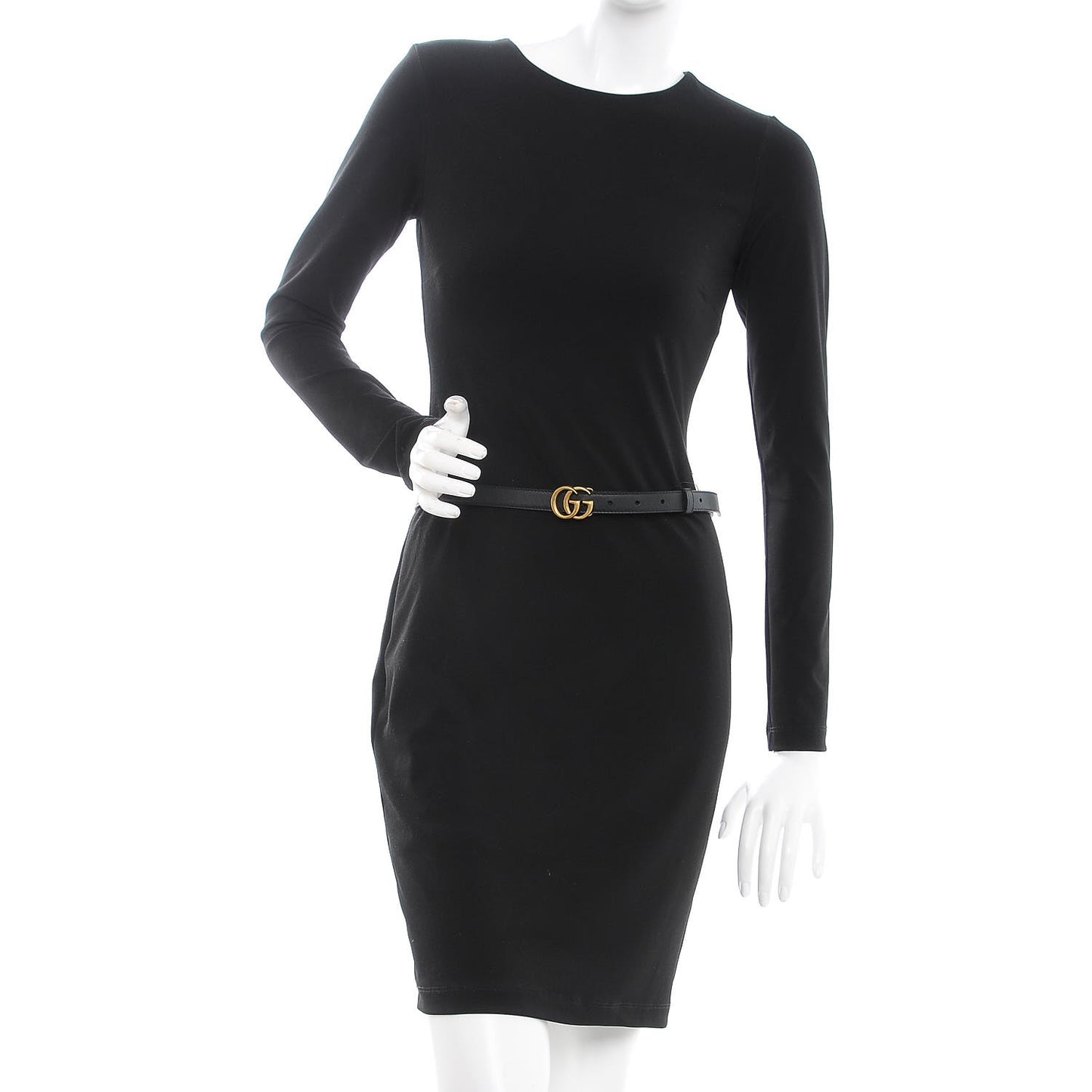 Calfskin Double G 20mm Belt 85 34 Black