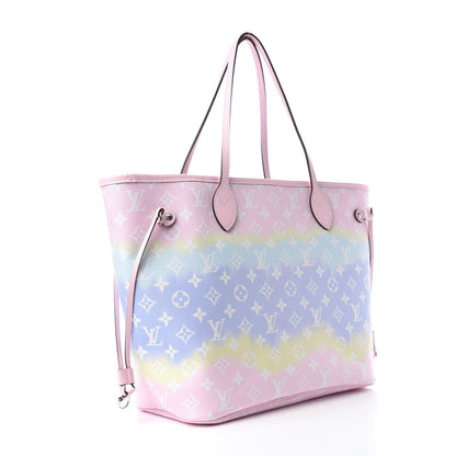 Louis Vuitton Monogram Escale Neverfull MM Pastel 3 of 11
