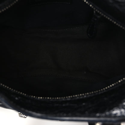 Balenciaga Agneau Arena Crystal Neo Cagole Handbag XS Black 6 of 12