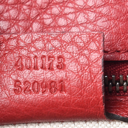 Gucci Cellarius Calfskin GG Marmont Shoulder Bag Vulcanic Red 7 of 10