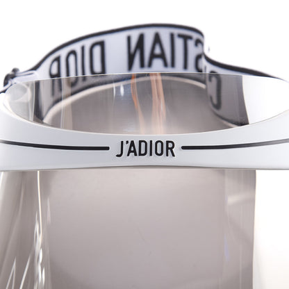 Christian Dior Mirrored DiorClub1 Sun Visor Silver 8 of 9