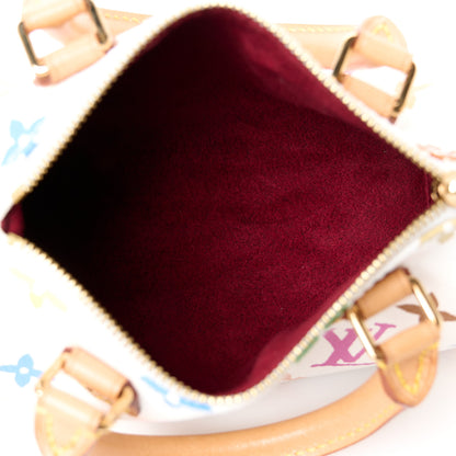 Louis Vuitton Monogram Multicolor Mini Sac HL Speedy White 5 of 9