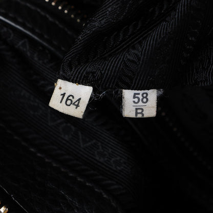 Prada Vitello Daino Tote Nero Black 6 of 7
