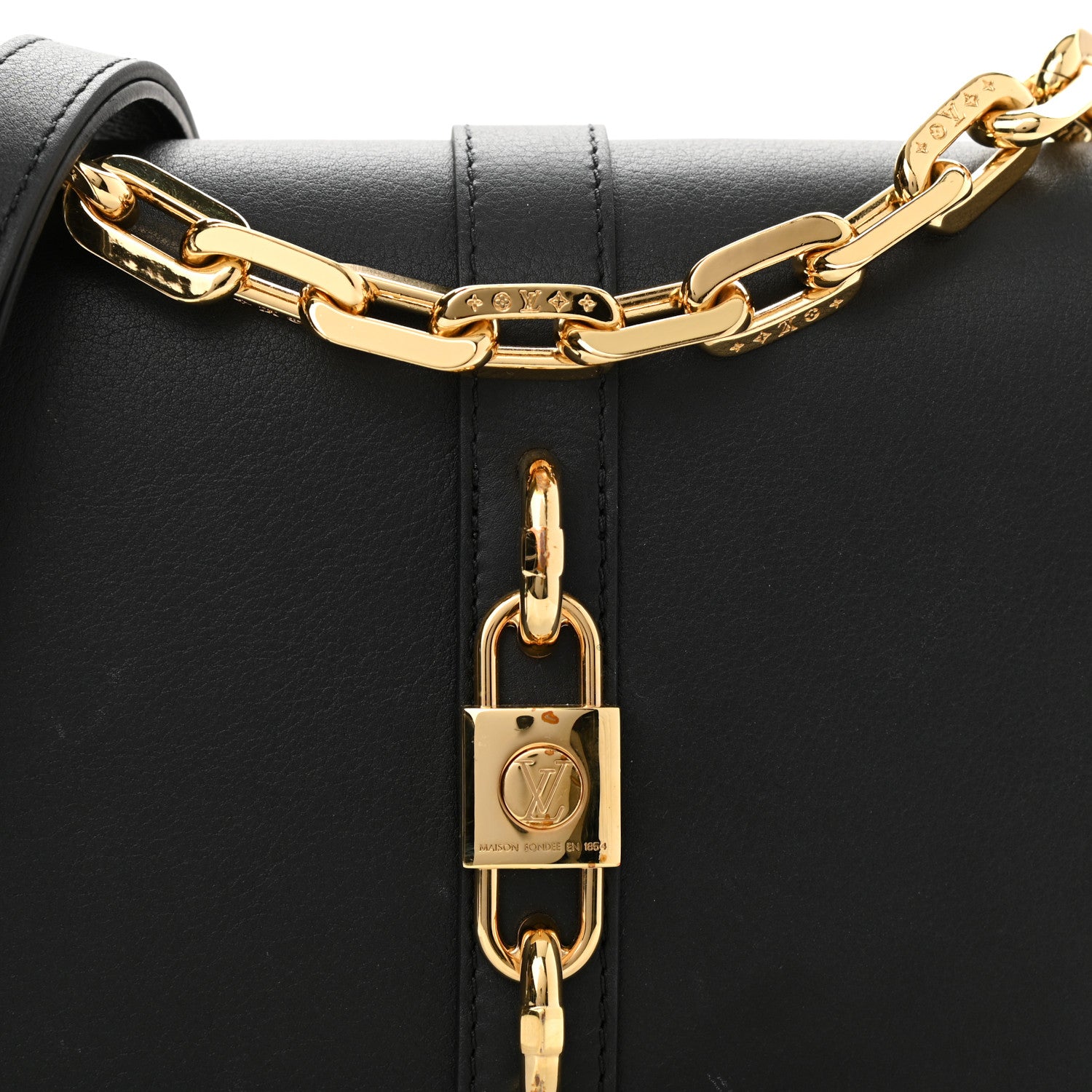 Louis Vuitton Calfskin Rendez-Vous Black 9 of 13