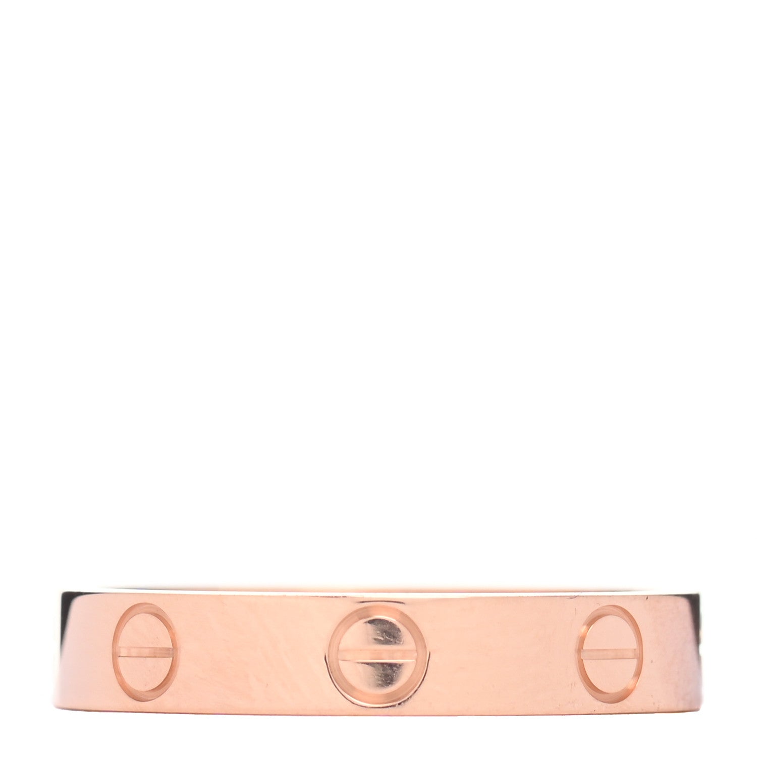 Cartier 18K Pink Gold 3.5mm LOVE Wedding Band Ring 54 7 3 of 4