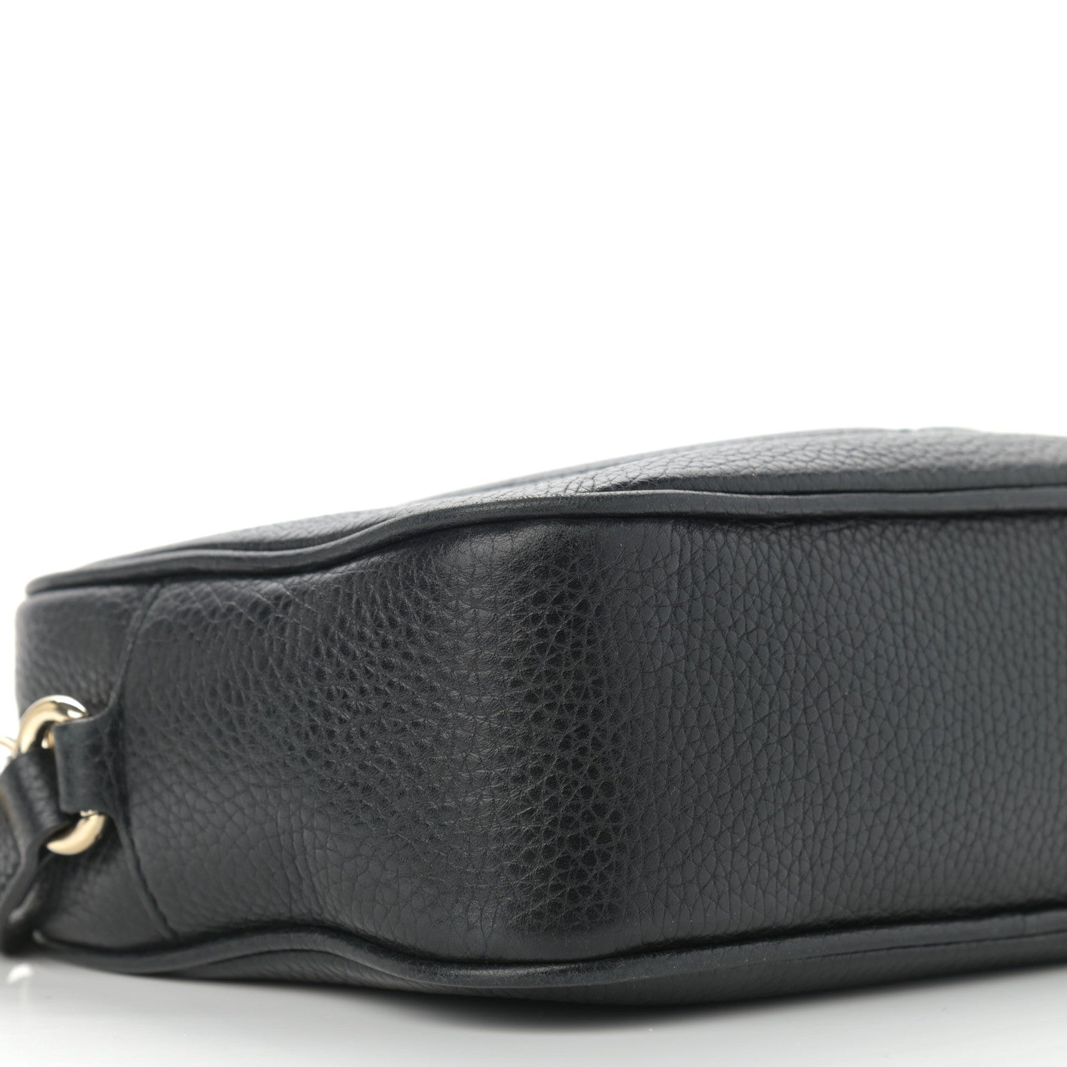 Gucci Pebbled Calfskin Small Soho Disco Bag Black 9 of 16