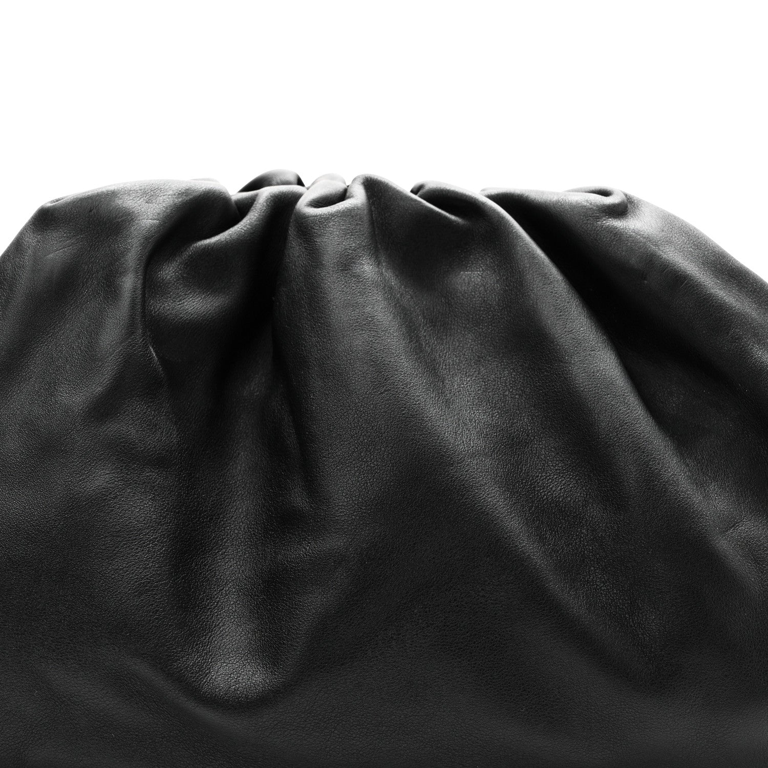 Bottega Veneta Smooth Butter Calf The Pouch Oversized Clutch Black 8 of 10