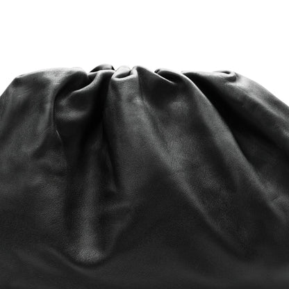 Bottega Veneta Smooth Butter Calf The Pouch Oversized Clutch Black 8 of 10