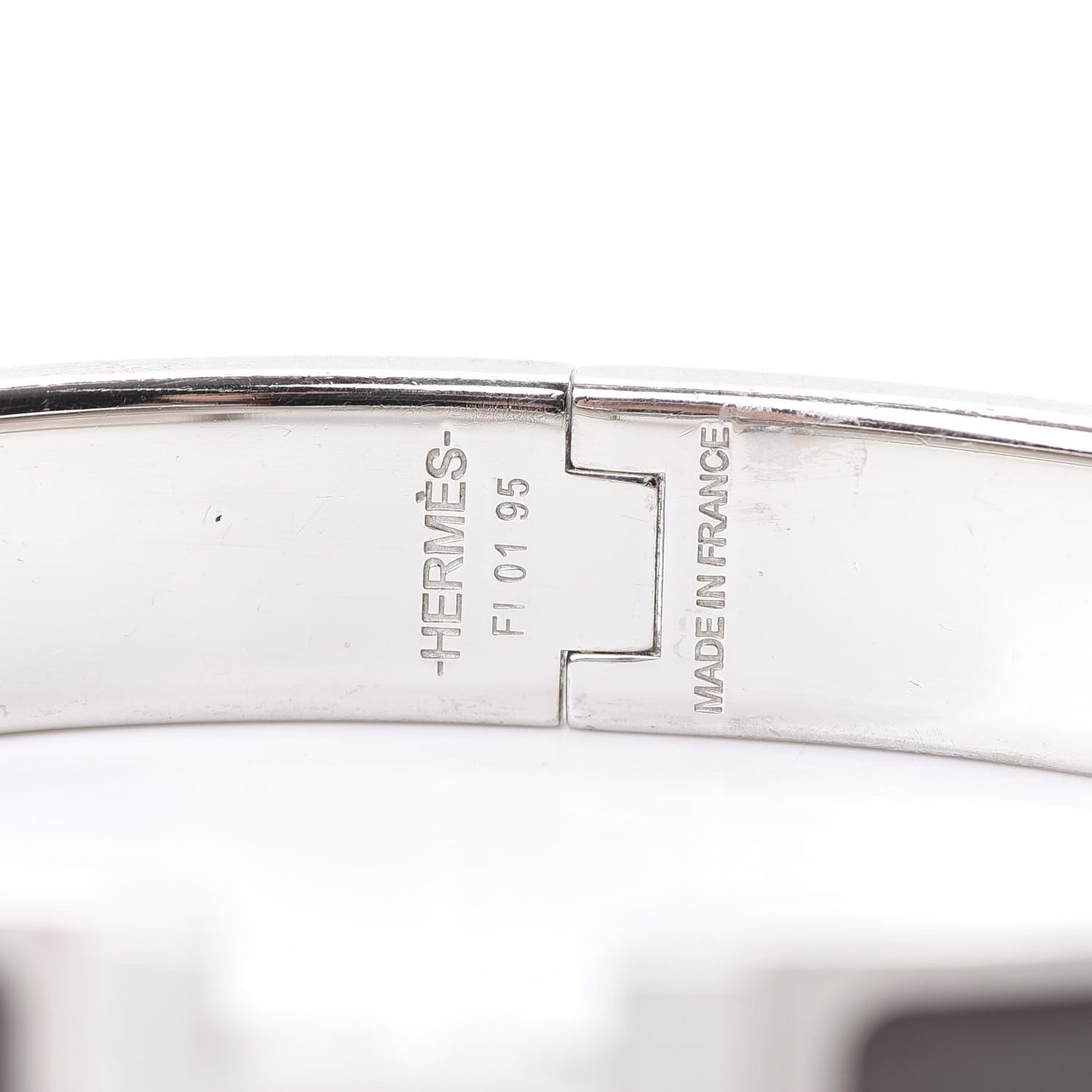 Matte Enamel Narrow Clic Clac HH Bracelet T5 Etain