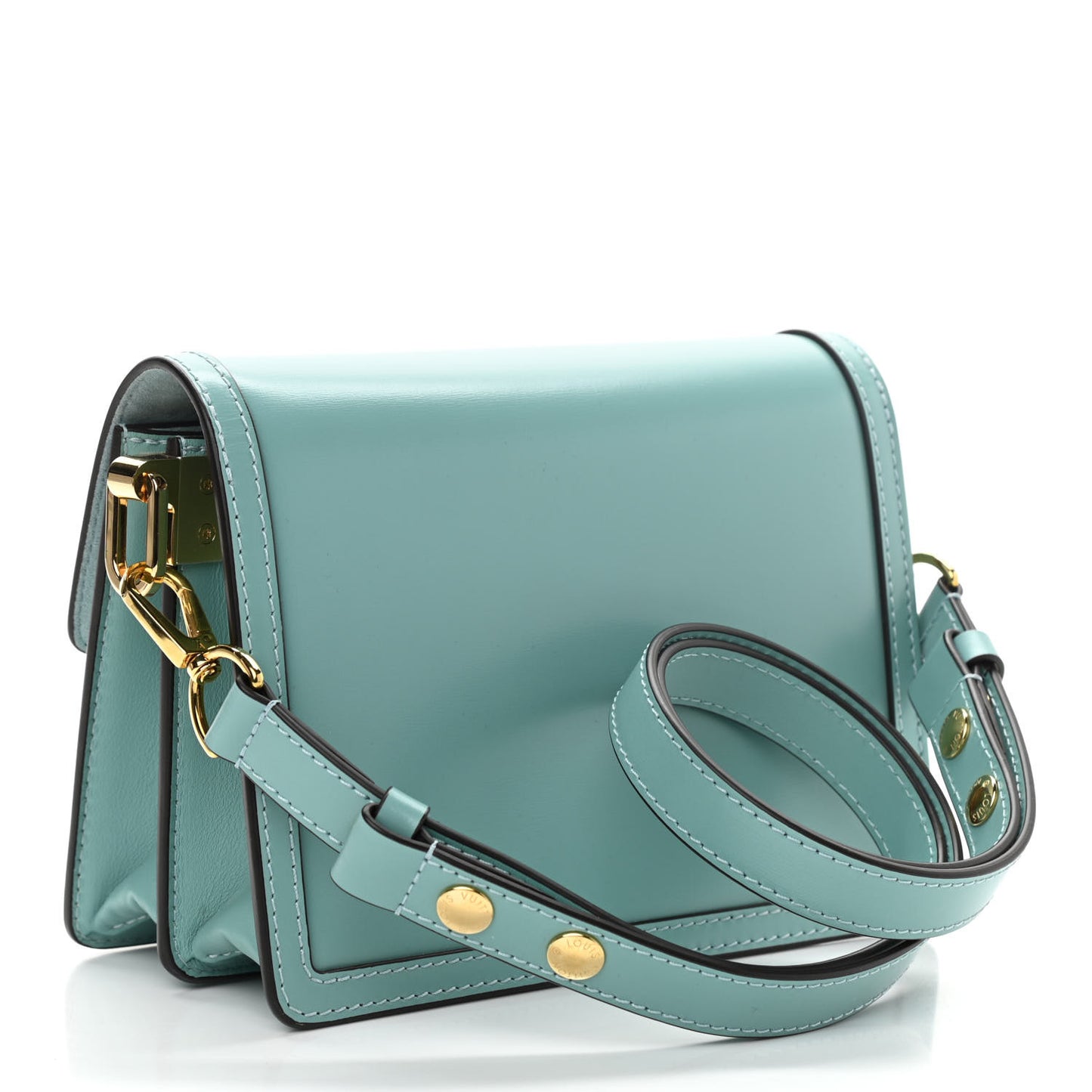 Smooth Calfskin Dauphine Mini Blue