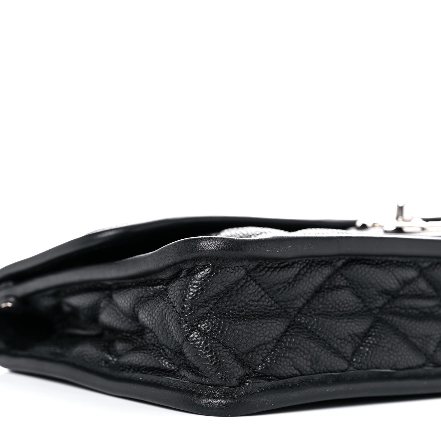 Chanel Caviar Quilted Medium French Riviera Flap Black 7 of 10