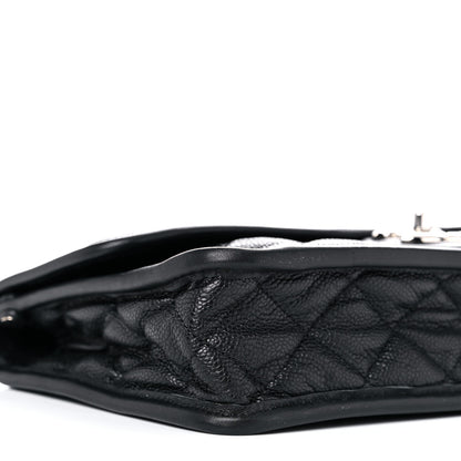 Chanel Caviar Quilted Medium French Riviera Flap Black 7 of 10