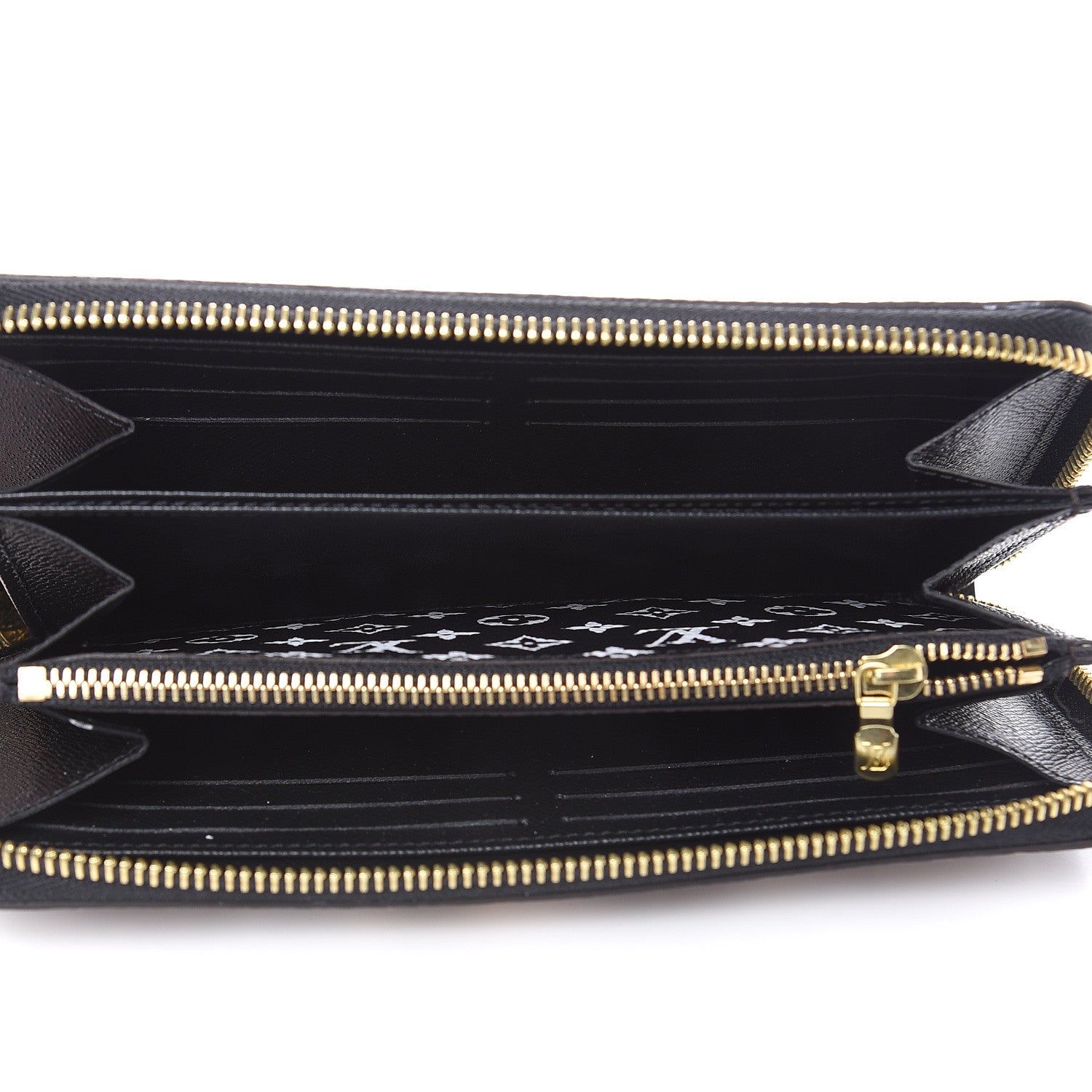 Louis Vuitton Monogram Giant Jungle Zippy Wallet Black 5 of 7