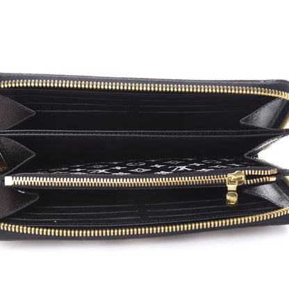 Louis Vuitton Monogram Giant Jungle Zippy Wallet Black 5 of 7