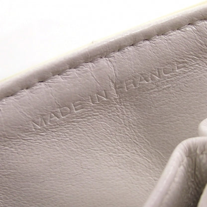 Chanel Patent Cube Classic E/W Medium Flap White 10 of 12