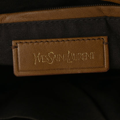Saint Laurent Lizard Calfskin Embossed Medium Cabas ChYc Brown 6 of 12