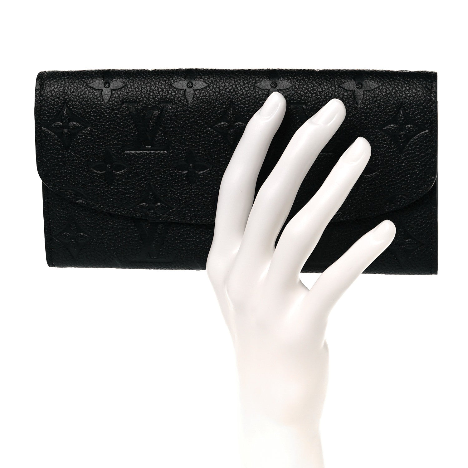 Louis Vuitton Empreinte Emilie Wallet Black Dune 2 of 8