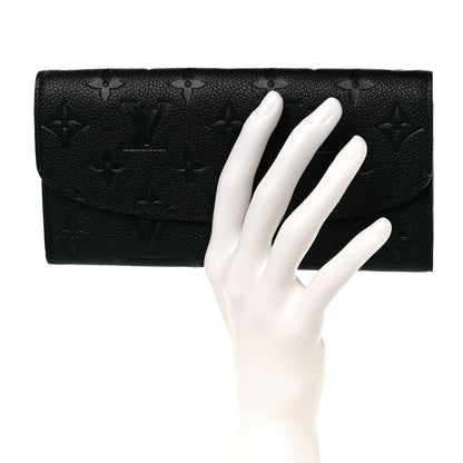 Louis Vuitton Empreinte Emilie Wallet Black Dune 2 of 8