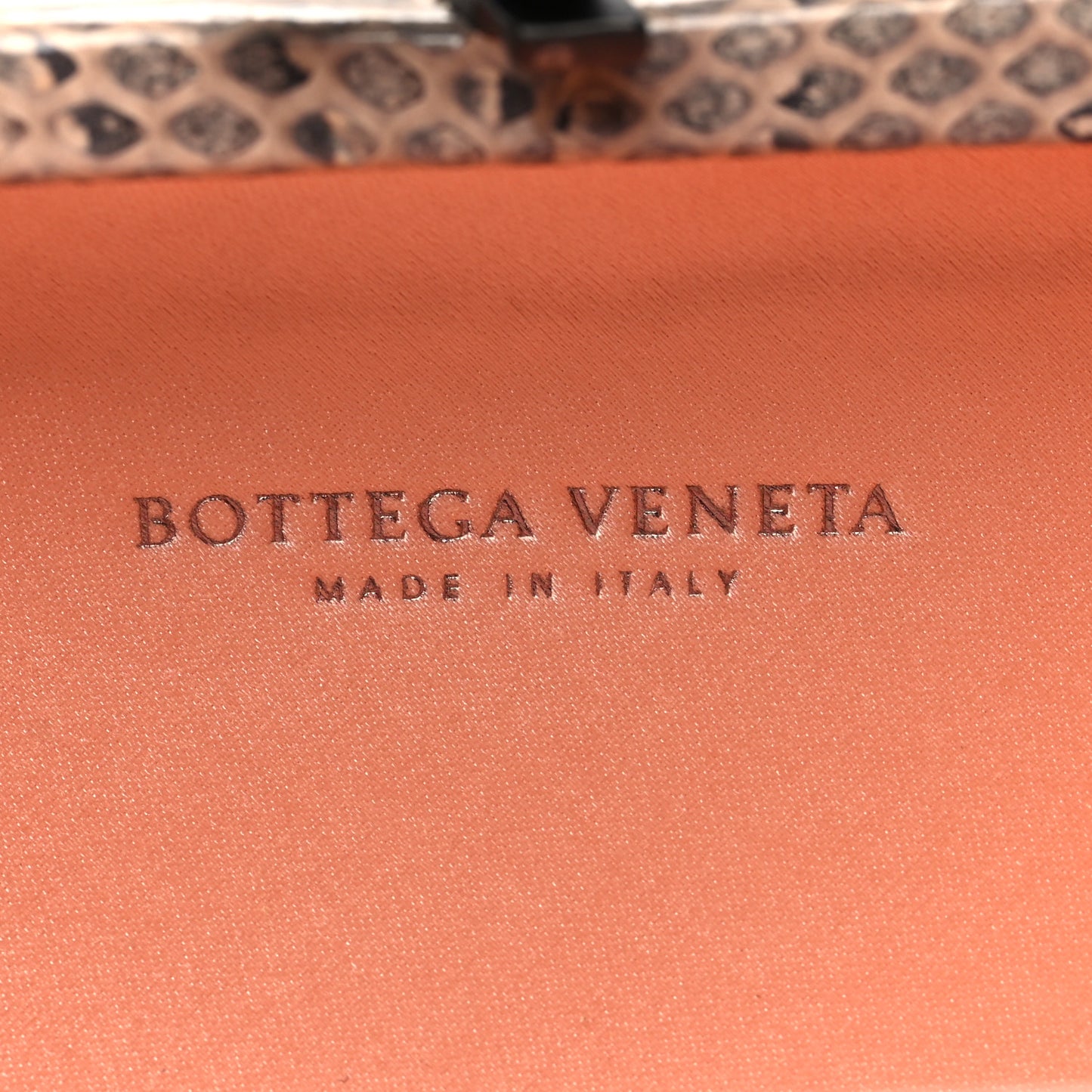 Satin Intreccio Impero Ayers Knot Clutch Flamingo