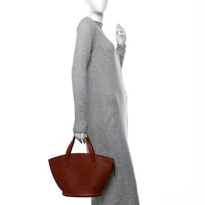 Louis Vuitton Epi Saint Jacques PM Fawn 2 of 10