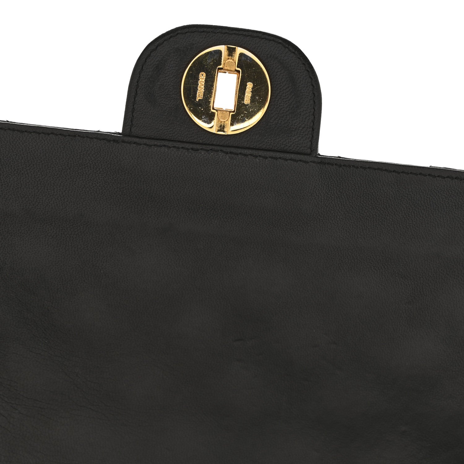 Chanel Lambskin Quilted Small Double Flap Black 12 of 13