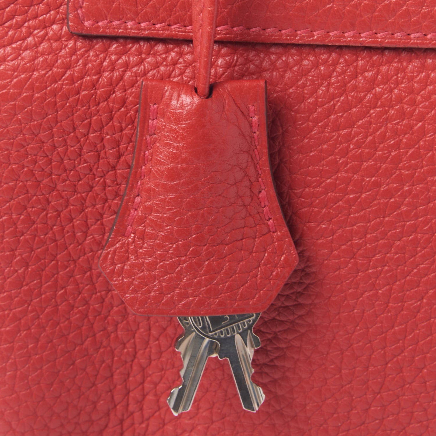 Hermes Taurillon Clemence Kelly Retourne 28 Rouge Casaque 30 of 31