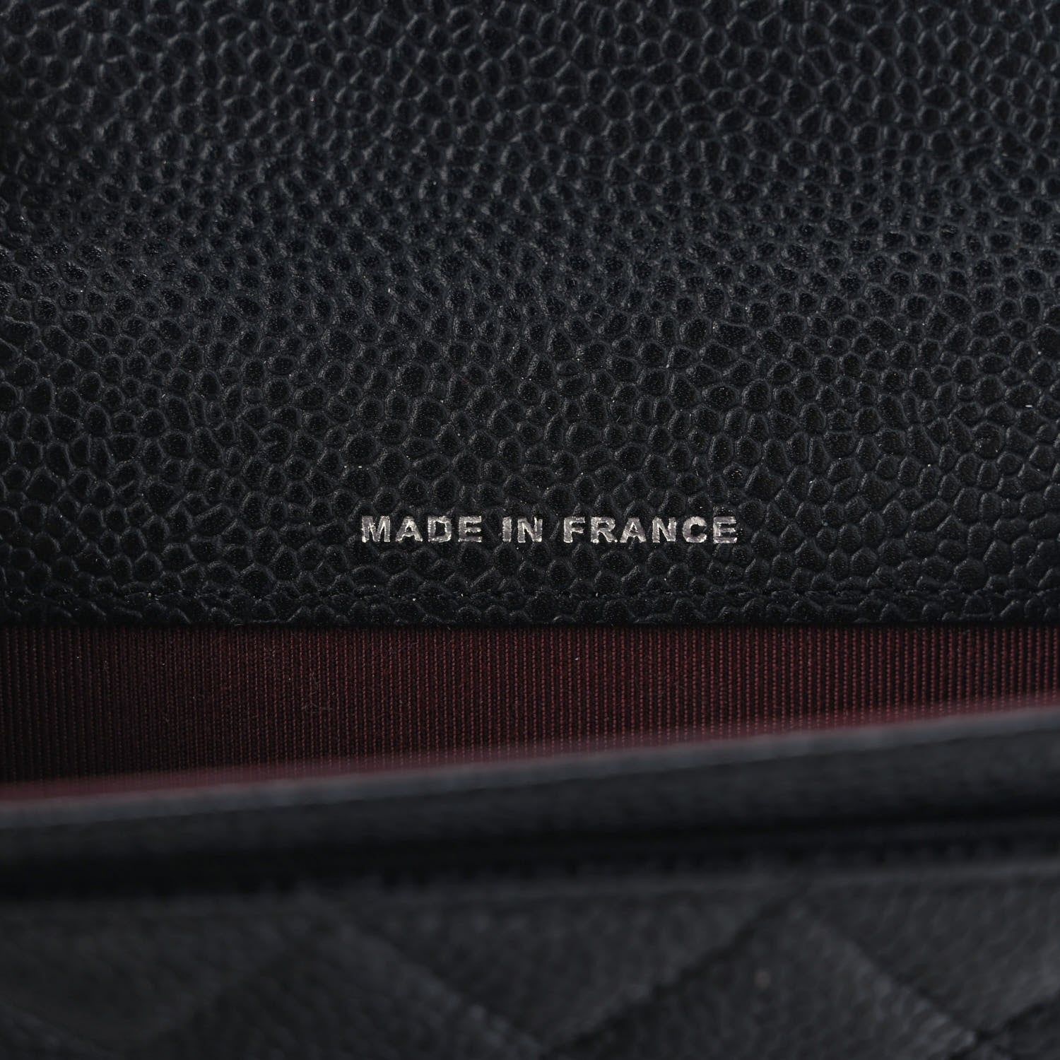 Chanel Caviar Quilted Flap Card Holder Wallet Black 7 of 7