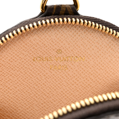Louis Vuitton Monogram Multi Pochette Accessories Round Coin Purse 4 of 8