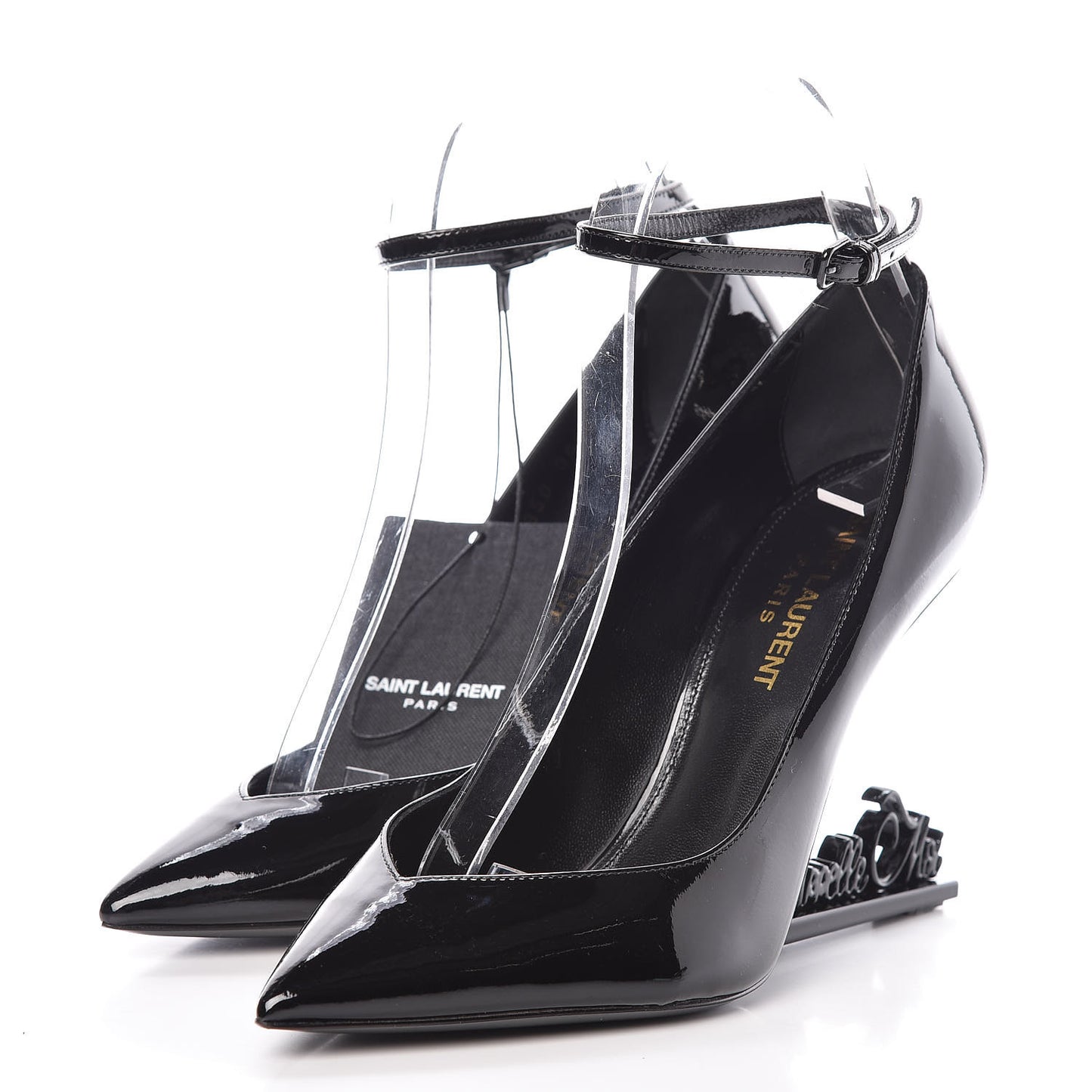 Patent Opyum Appelle Moi Ankle Strap Pump 36 Black
