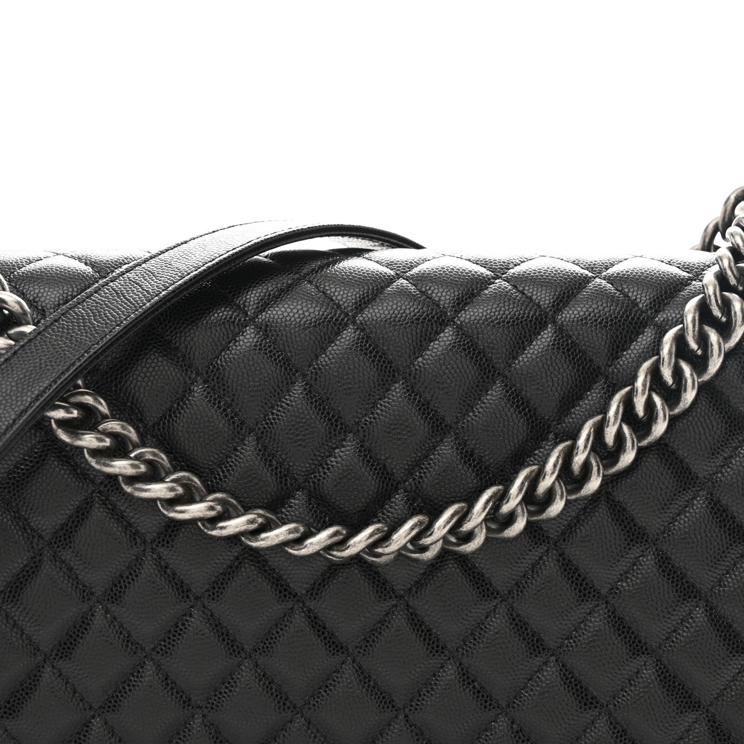 Chanel Caviar Quilted New Medium Boy Flap Black 8 of 10
