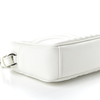 Prada Soft Calfskin Diagramme Crossbody Bag White 6 of 9