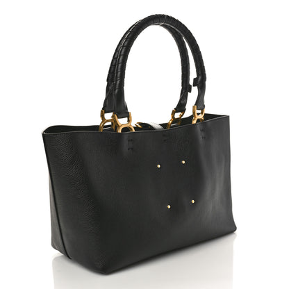 Chloe Calfskin Small Marcie Tote Black 3 of 9